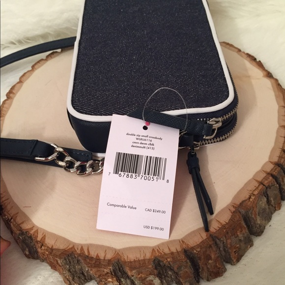 KATE SPADE ♠️ Cameron Demin  Crossbody 🆕 - Picture 15 of 15